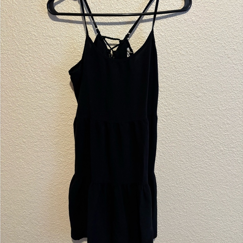 Mudd Black Strappy Top‎